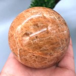 New Arrivals Polished Crystal Ball Natural Sunstone Spheres 270G 57MM