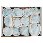 Blue Aragonite Raw Stone Natural Crystalline Mineral Bulk Particles