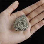 Natural Conformal Pyrite Is A Large Natural Crystalline Mineral