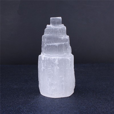 Natural Selenite Tower - Raw Gemstone